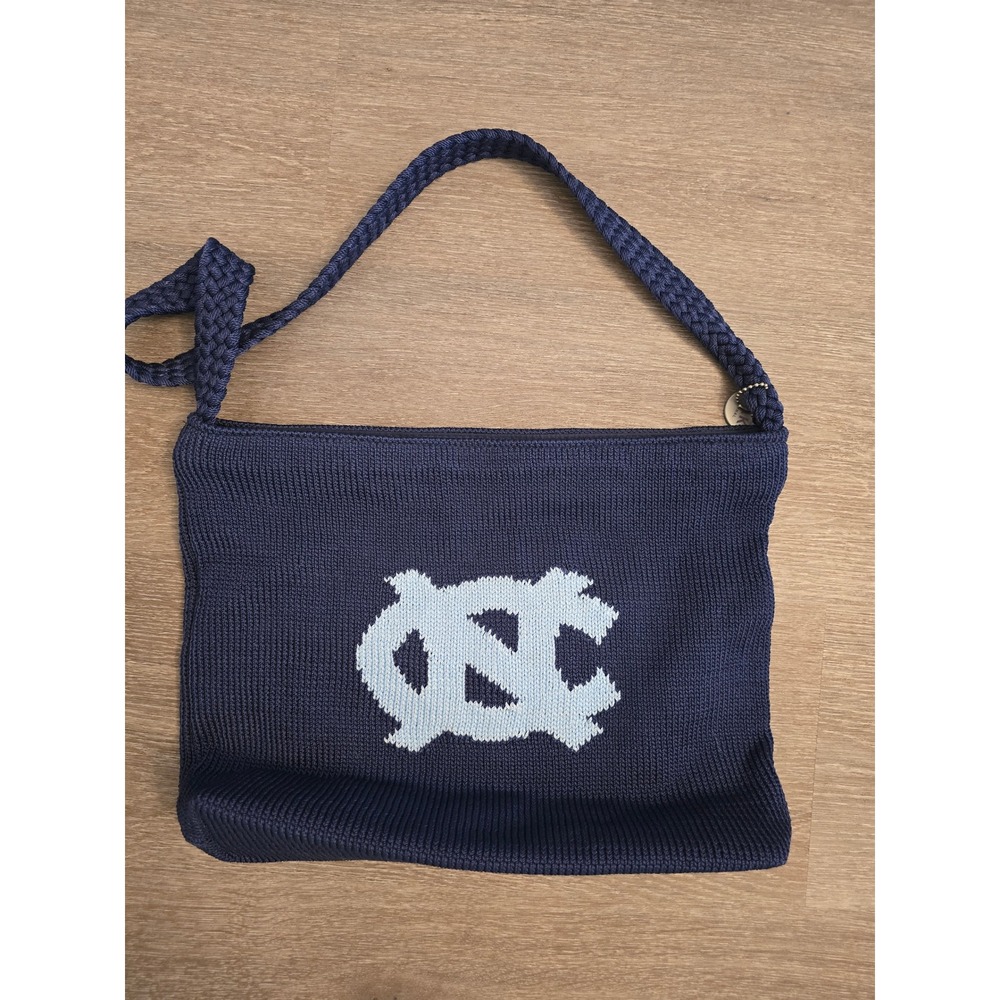 The Sak Navy Blue Knit‎ Shoulder Bag UNC Tar Heels Logo